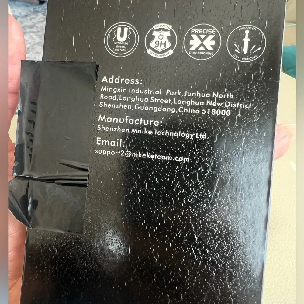 iPhone 13 screen protector 2 pack -tempered glass